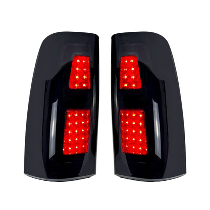 Black Smoked LED Tail Lights For 99-06 Chevy Silverado & 99- 02 GMC Sierra