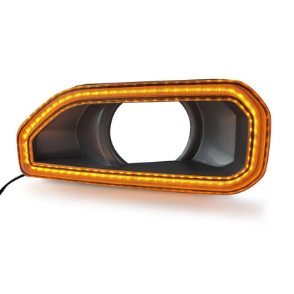Bumper Cover DRL lights w/ Turn signal For 18-21 Jeep Wrangler JL