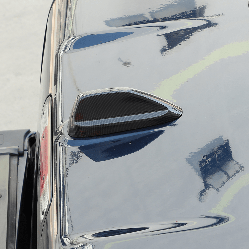 Carbon Fiber Antenna Base Cover Trim For 2018-2022 Dodge RAM 1500