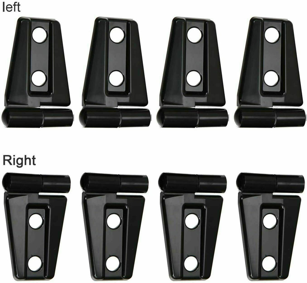 Door Hinge Cover Trim for 07-18 Jeep Wrangler JK JKU