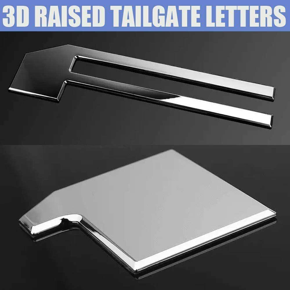 F-150 Tailgate Insert Letters Vinyl Stickers For 2018-2020 Ford F150