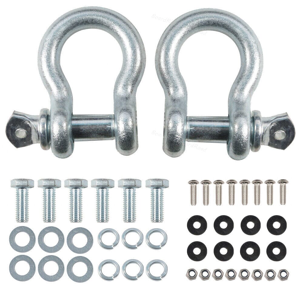 Front Bumper W/ Led Lights Winch Plate For 87-06 Jeep Wrangler TJ &YJ