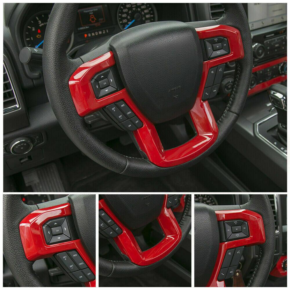 2015-2020 Ford F150 Full Interior Center Console Trim Cover Dashboard  Bezels Kit| AMOFFROAD