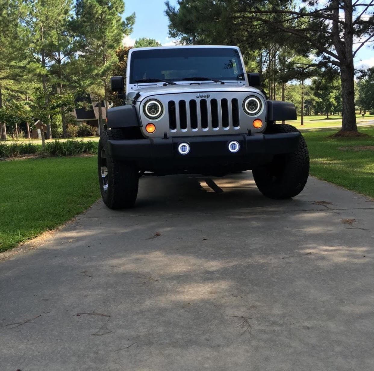 Jeep Wrangler Halo Headlights & Halo Fog Lights