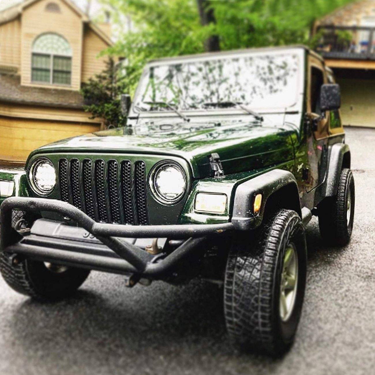 Jeep Wrangler Honeycomb Mesh Grill Inserts