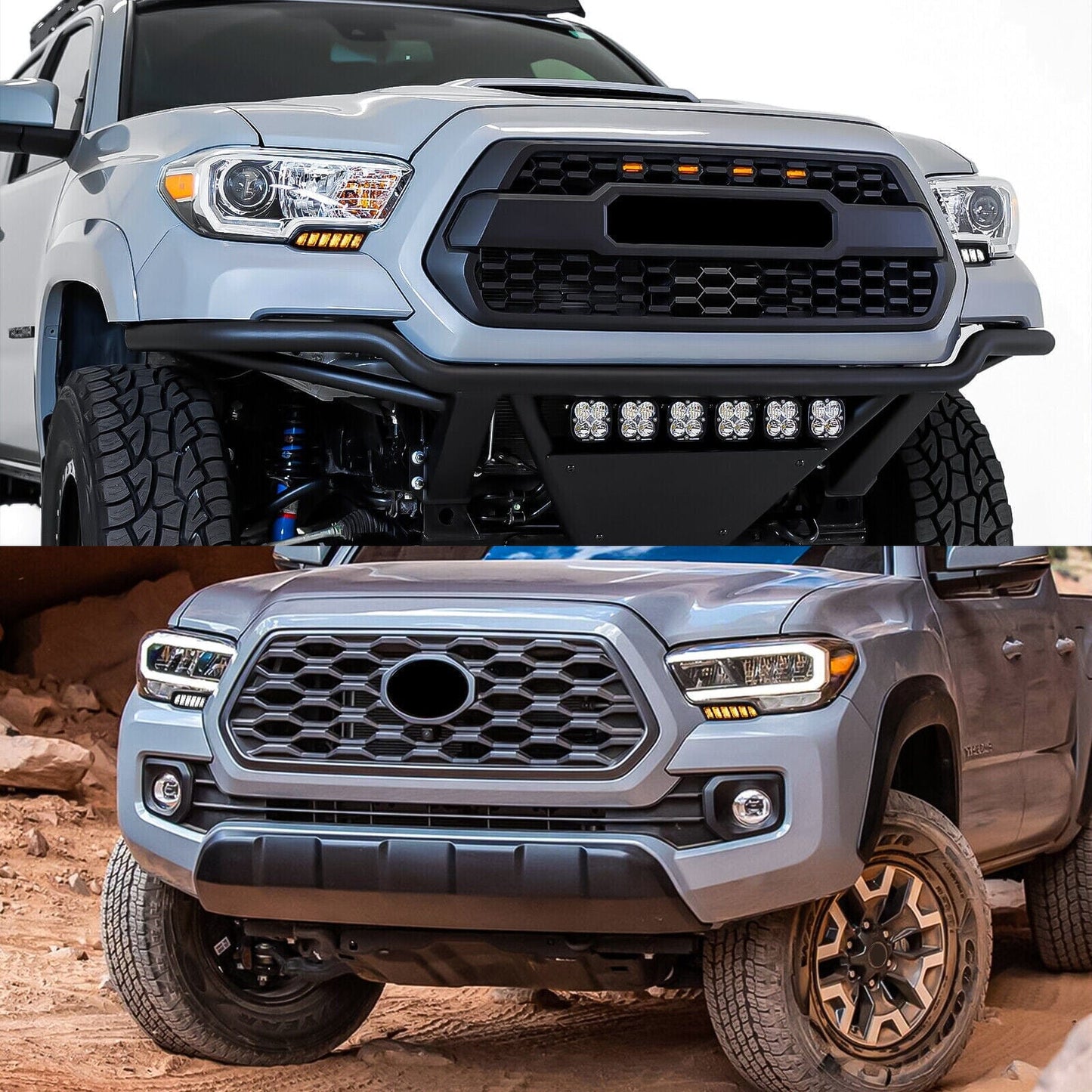 LED Daytime Running Light Fog Light wTurn Signal For 2016-2023 Toyota Tacoma