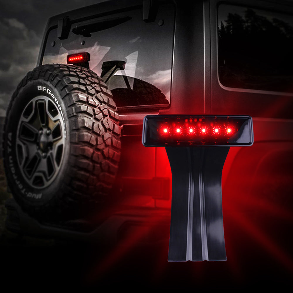 07-18 Jeep Wrangler JK JKU LED Third Brake Tail Lights丨Amoffroad