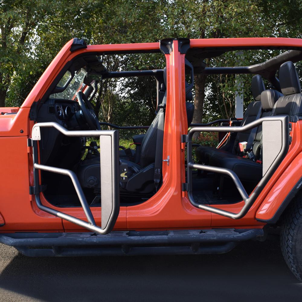 Tubular Door Without Mirrors 4 Door for 18+ Jeep Wrangler JL