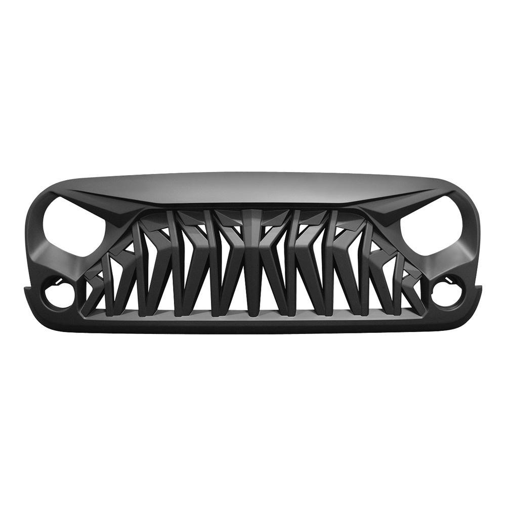 07-18 Wrangler JK Shark Grille