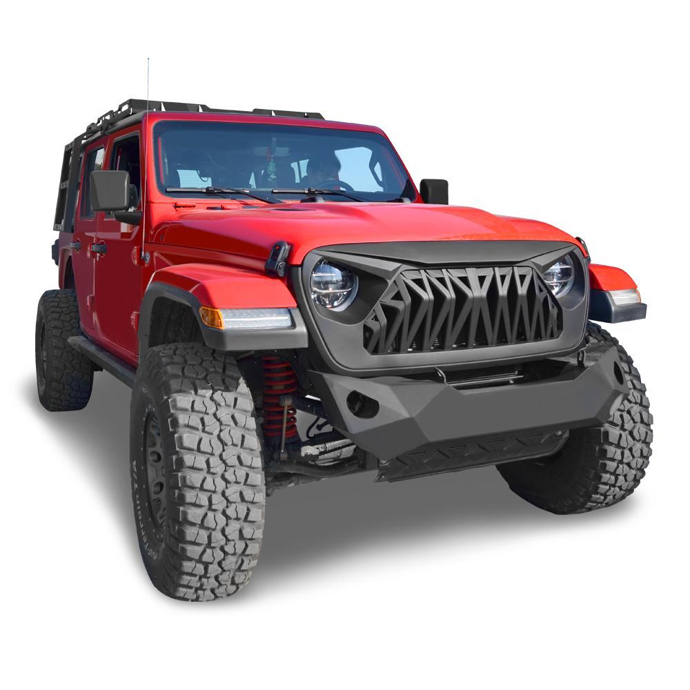 amoffroad jeep jl shark grille