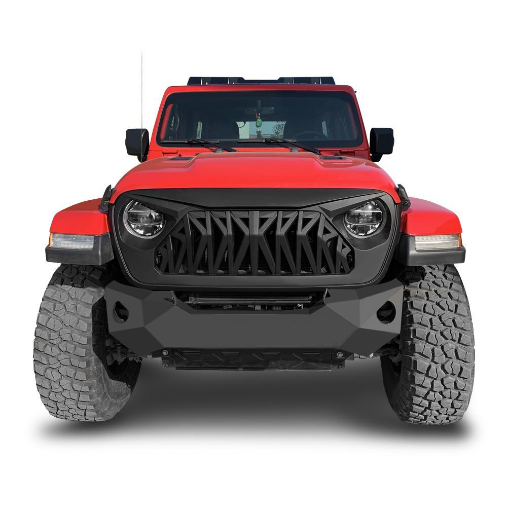 amoffroad jeep jl shark grille