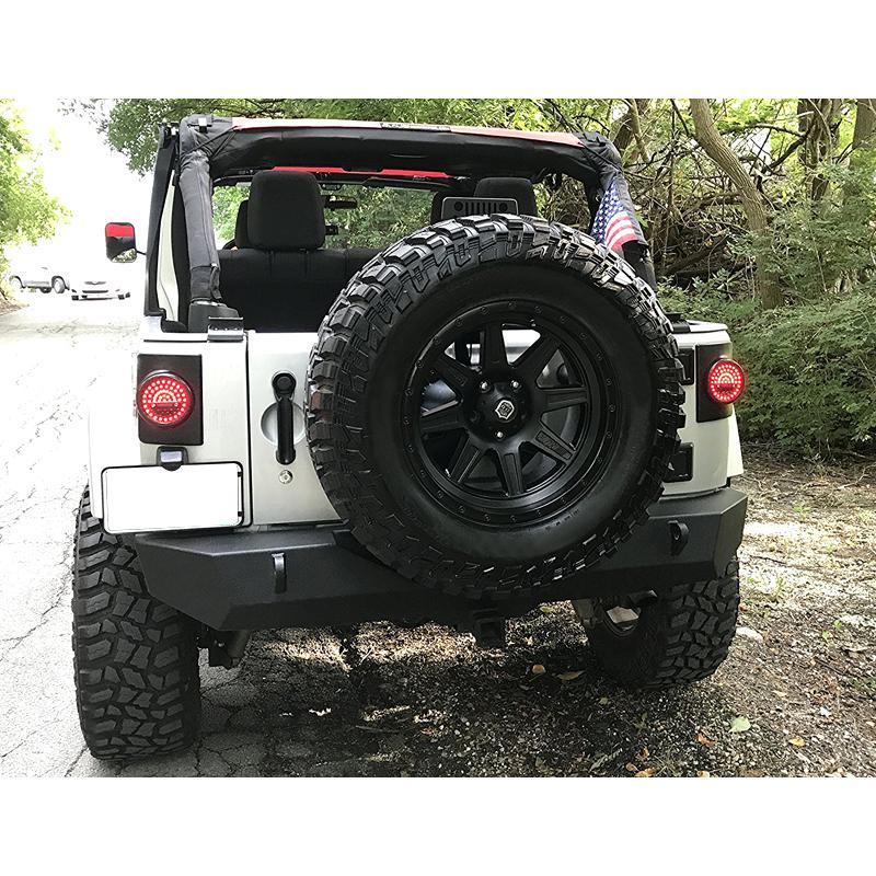 Jeep Wrangler Smile Face LED Tail Lights