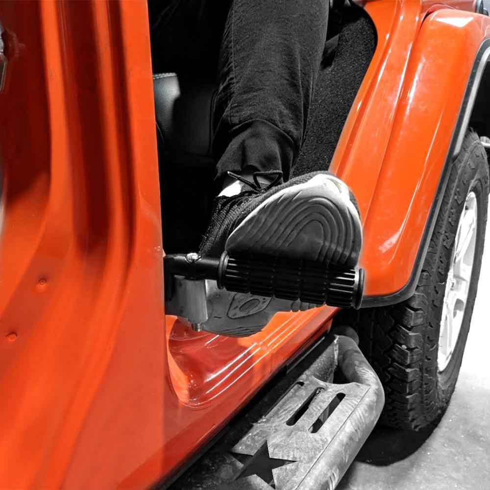Jeep Wrangler JK JKU JL Tube Style Foot Pegs