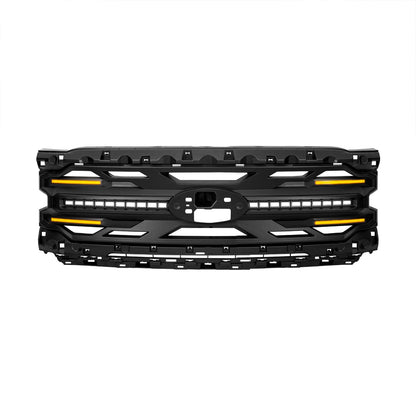 Armor Grille - Matte Black For 24+ Ford F150 XLT / STX | Amoffroad