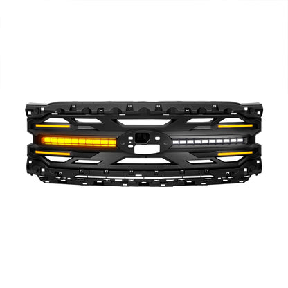 Armor Grille - Matte Black For 24+ Ford F150 XLT / STX | Amoffroad