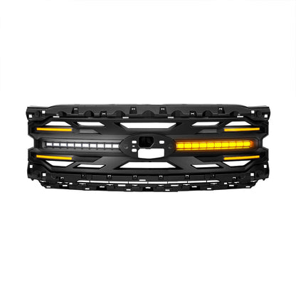 Armor Grille - Matte Black For 24+ Ford F150 XLT / STX | Amoffroad
