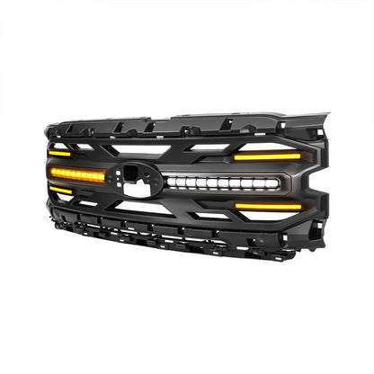 Armor Grille - Matte Black For 24+ Ford F150 XLT / STX