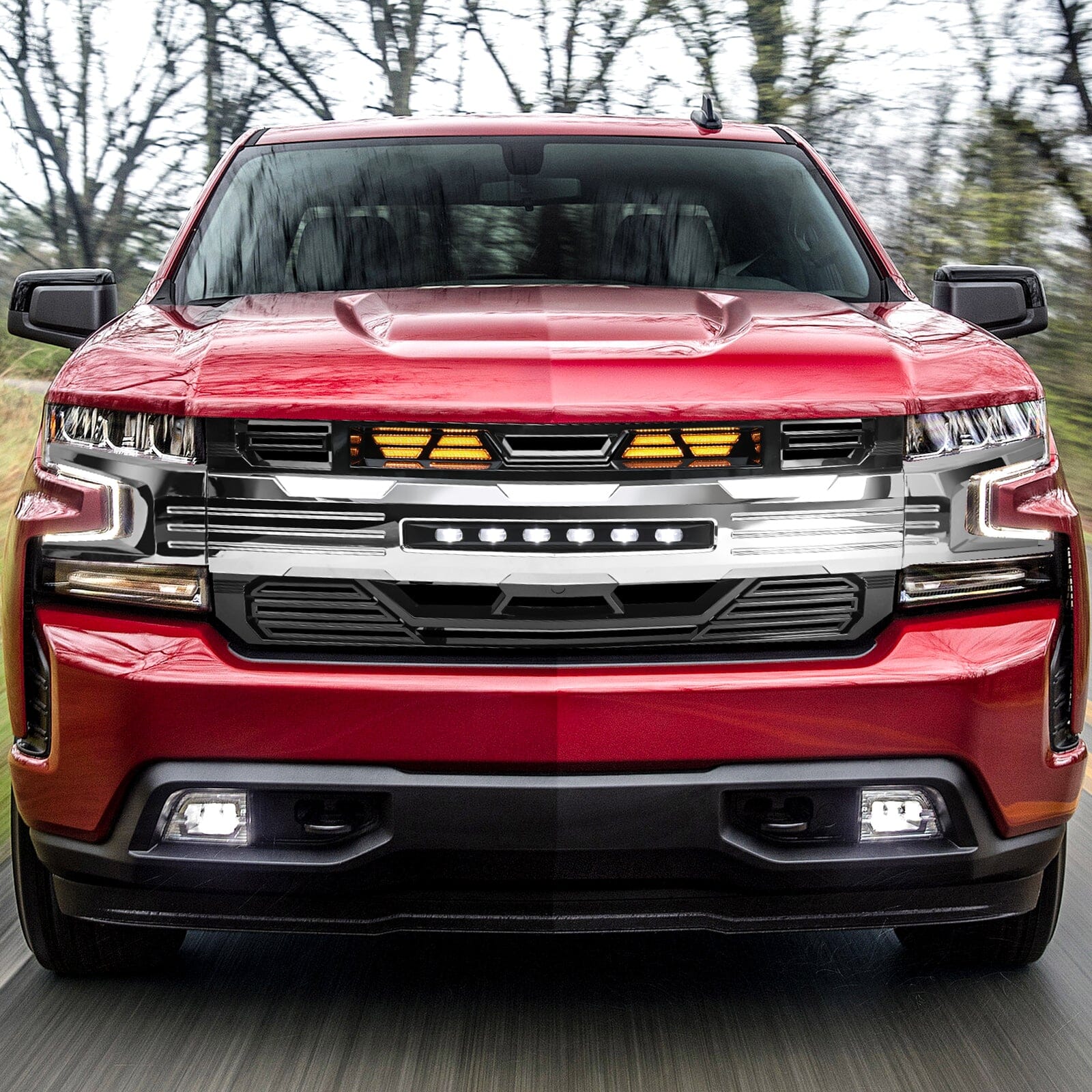 2019-2021 Chevy Silverado 1500 Stealth Fighter Front Bumper - Non Winc - Foto 12