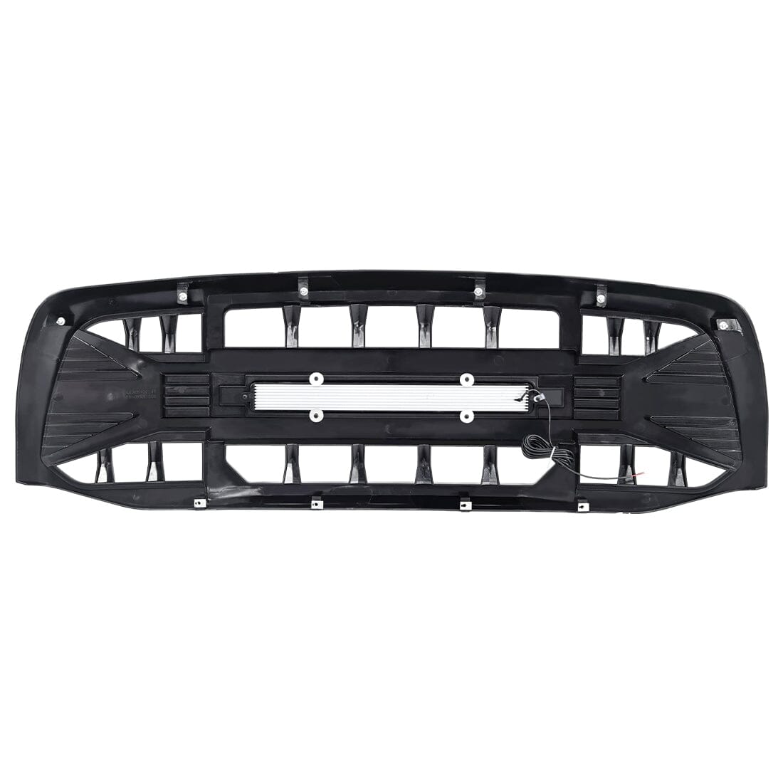 Armor Grille W/Off-Road Lights-Matte Black For 2006-2008 Dodge Ram 1500|Amoffroad