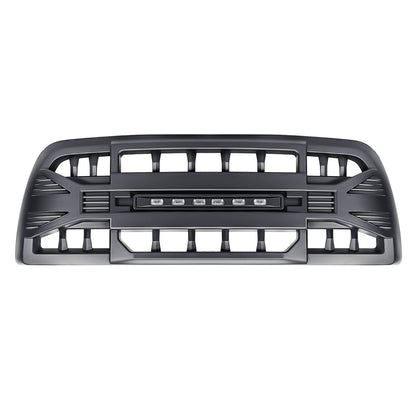 Armor Grille W/Off-Road Lights-Matte Black For 2013-2018 Dodge Ram 2500| Amoffroad