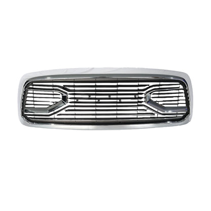 Chrome Big Horn Style Front Grille For 2002-2005 Dodge Ram 1500 |Amoffroad