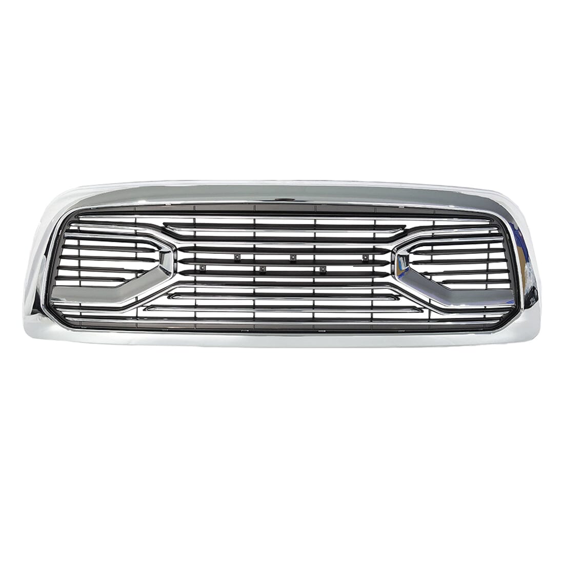 Chrome Big Horn Style Front Grille For 2009-2013 Dodge Ram 1500| Amoffroad