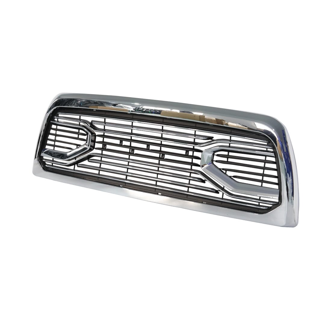 Chrome Big Horn Style Front Grille For 2010-2019 Dodge Ram 2500| Amoffroad