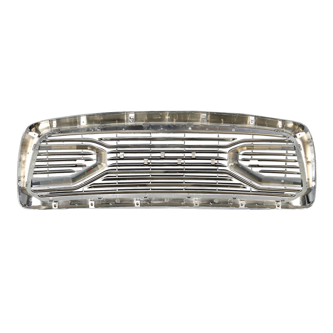 Chrome Big Horn Style Front Grille W/Amber For 2002-2005 Dodge Ram 1500| Amoffroad