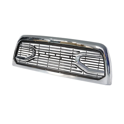 Chrome Big Horn Style Front Grille W/Amber for 2010-2019 Dodge Ram 2500| Amoffroad