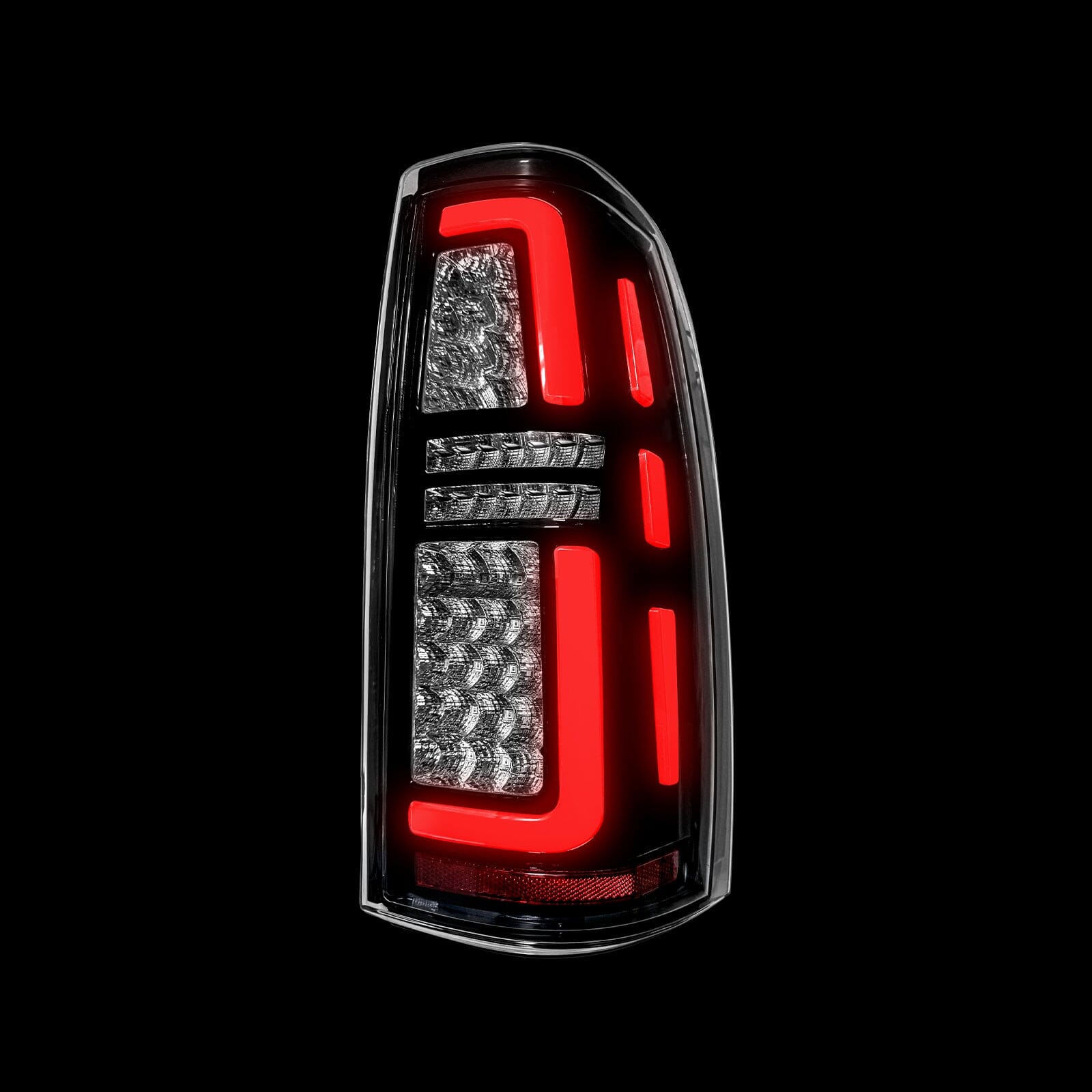 Chrome LED Tail Lights-Clear Lens for 99-06 Chevy Silverado & 99- 02 GMC Sierra 1500 2500 3500(DOT Approved) | Amoffroad