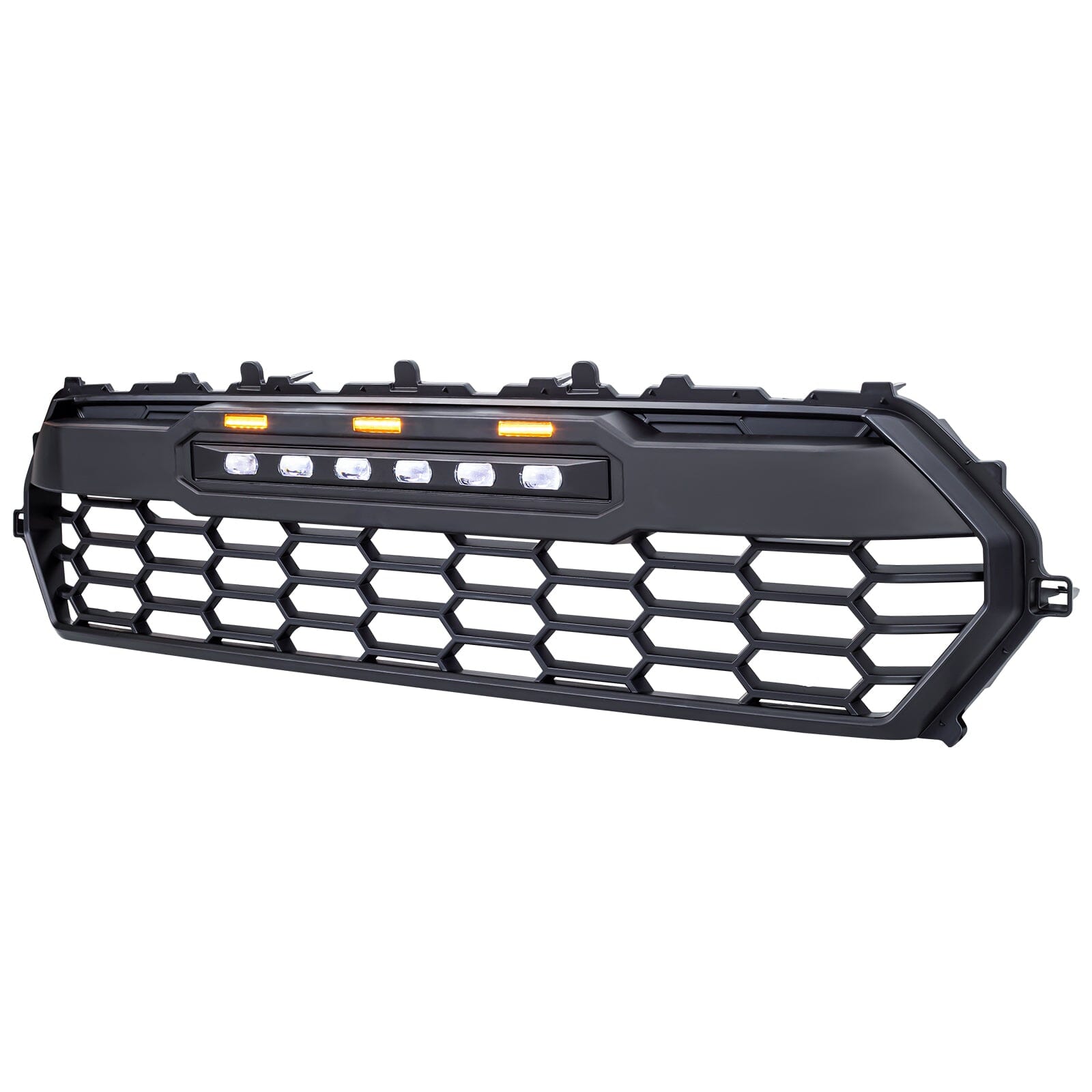Front Grille W/ Off-Road Lights - Matte Black For 2024+ Toyota Tacoma | AM Off-Road