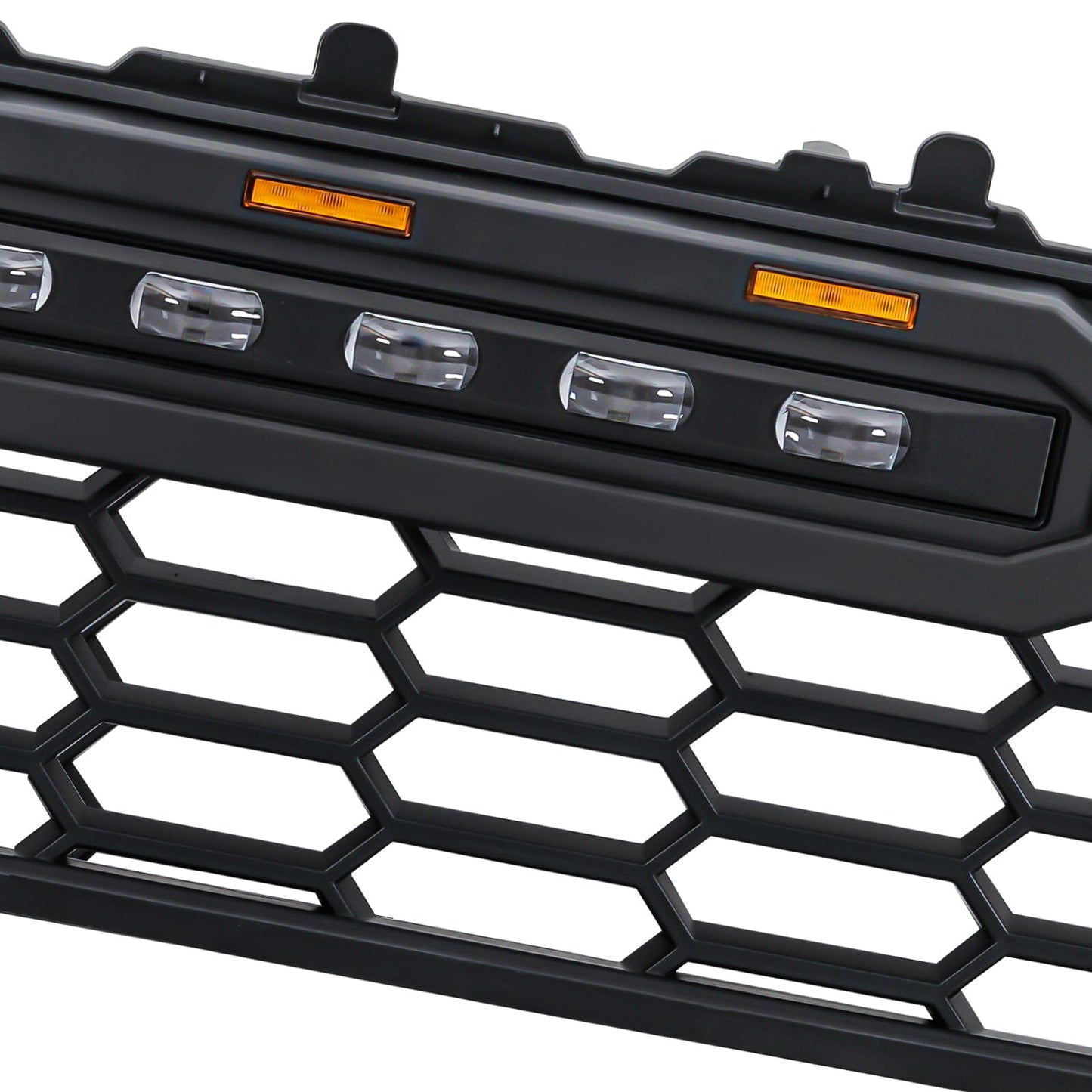 Front Grille W/ Off-Road Lights - Matte Black For 2024+ Toyota Tacoma | AM Off-Road