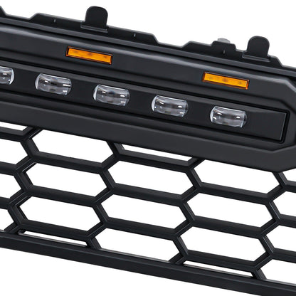 Front Grille W/ Off-Road Lights - Matte Black For 2024+ Toyota Tacoma | AM Off-Road