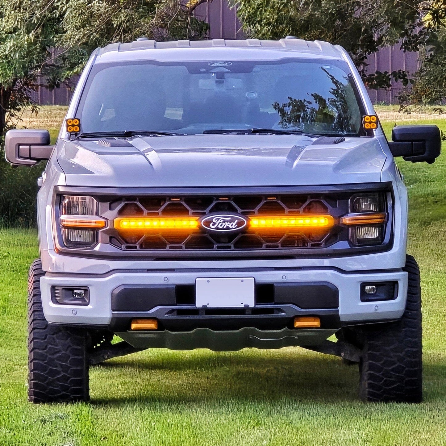 LED DRL w/ Sequential Turn Signal  For 24+ Ford F150 Tremor