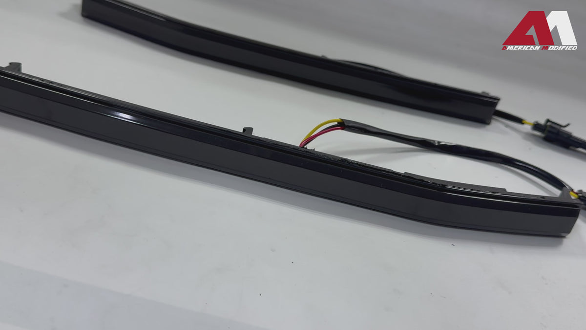 Smoked LED Amber Lights w/ Sequential Turn Signal For 2024+ Ford F-150 Lariat | Amoffroad
