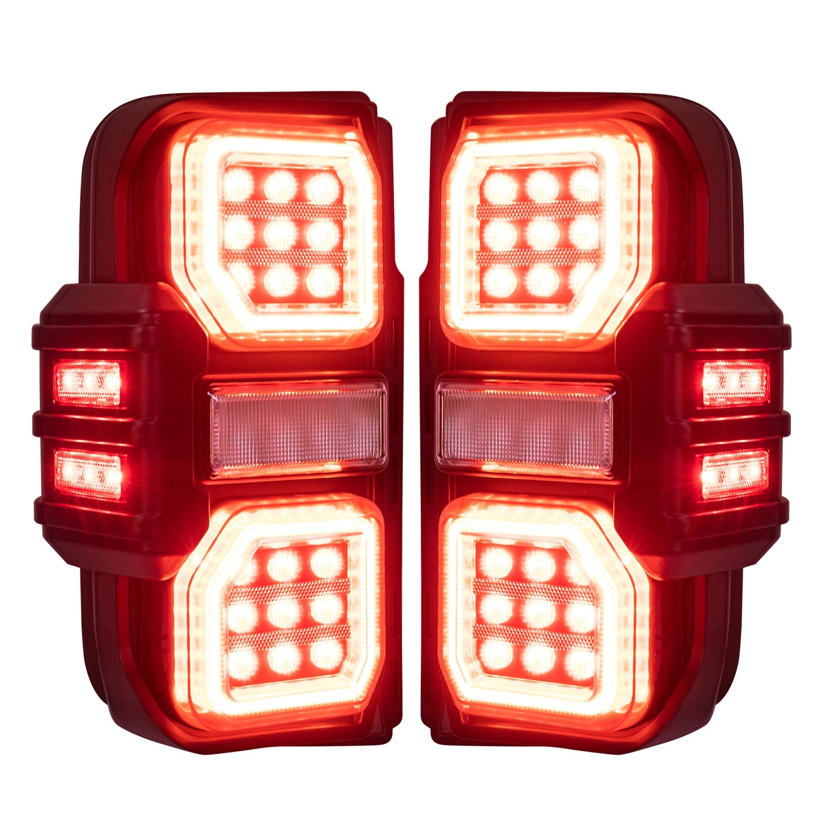 Raptor Style LED Tail Lights w/Starting Animation For 2021-2023 Ford Bronco | Amoffroad