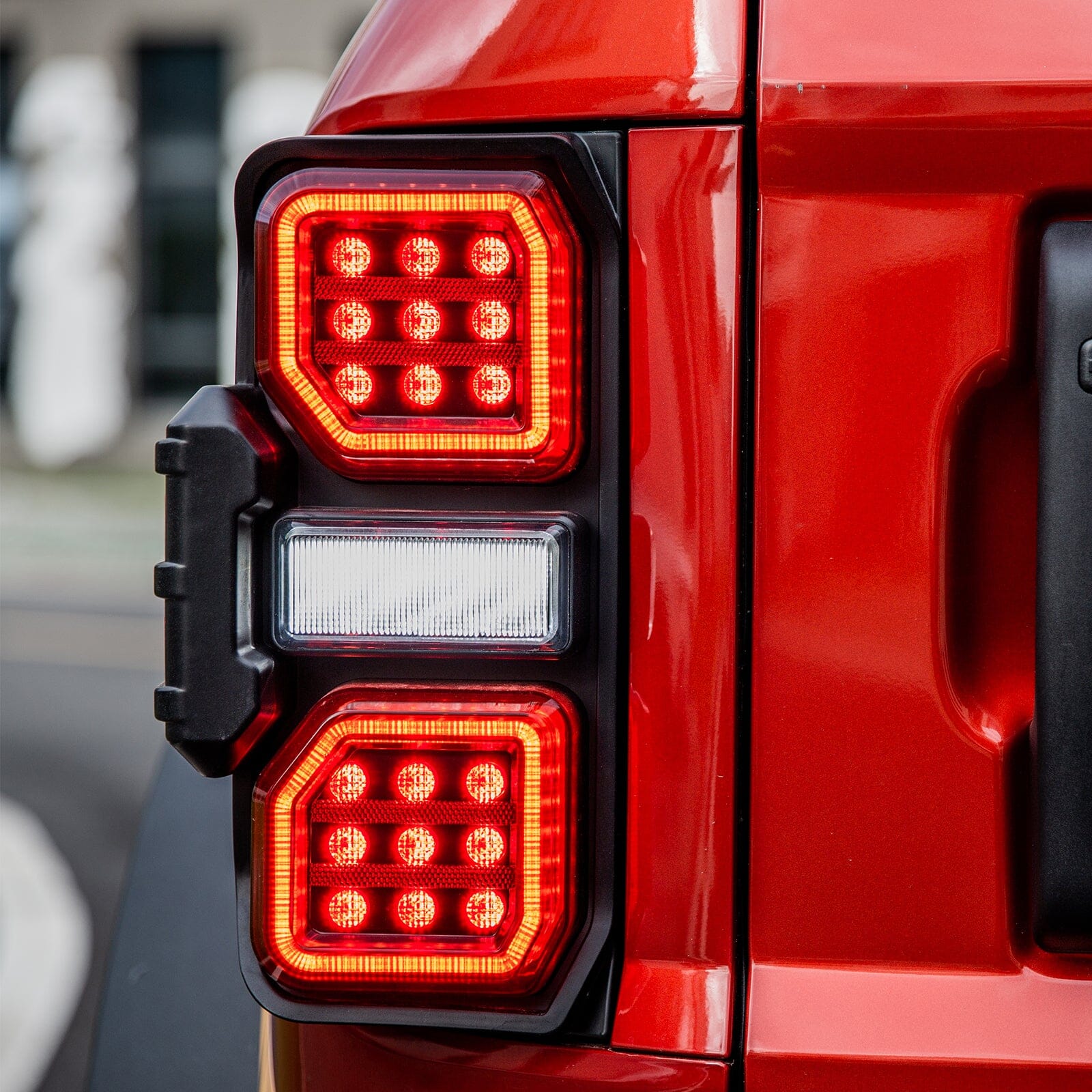 Raptor Style LED Tail Lights w/Starting Animation For 2021-2023 Ford Bronco | Amoffroad