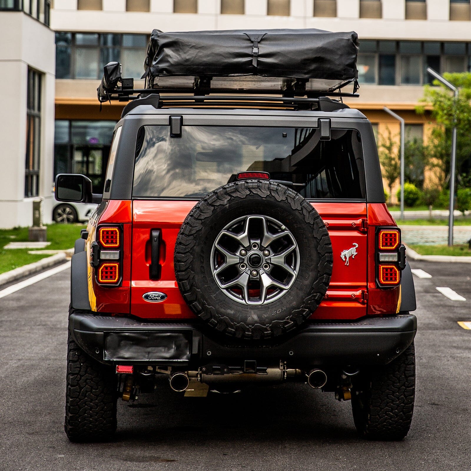 Raptor Style LED Tail Lights w/Starting Animation For 2021-2023 Ford Bronco | Amoffroad