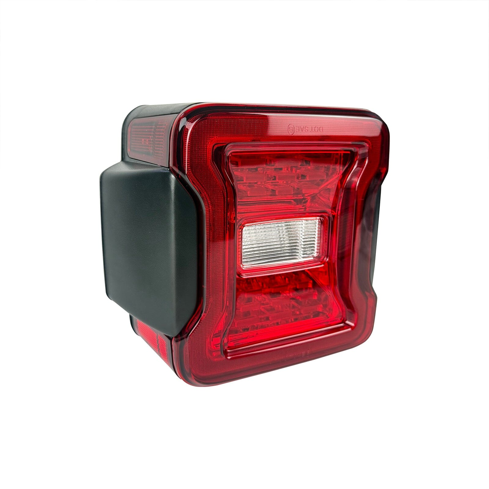 Red Lens LED Tail Lights For 18+ Jeep Wrangler JL | Amoffroad