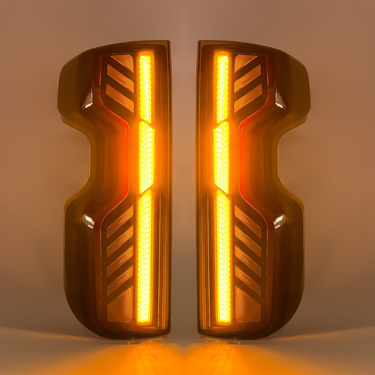 Red Lens LED Tail Lights W/ Start Animation For 2019–2026 Chevy Silverado 1500 & 2020–2026 Silverado 2500HD/3500HD | Amoffroad