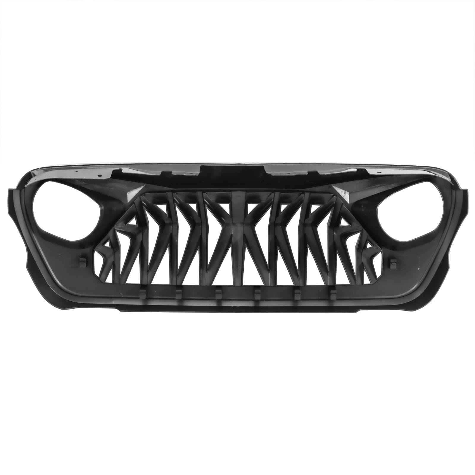 Shark Grille - Red & Black For 18+ Wrangler JL & Gladiator JT W/O Trailcam | Amoffroad