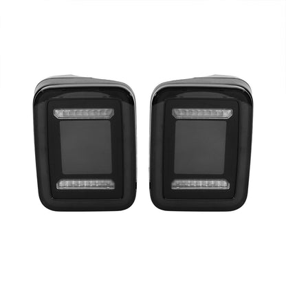 Smoked Cover Tunnel Tail Lights For 2020+ Jeep Gladiator JT | AM Off-Road