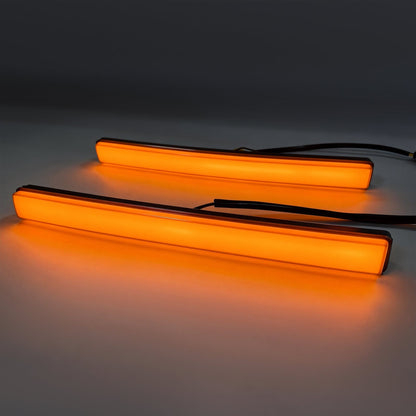 Smoked LED Amber Lights w/ Sequential Turn Signal For 2024+ Ford F-150 King Ranch/ Platinum | Amoffroad