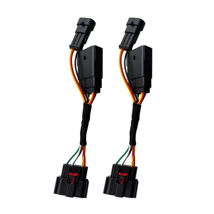 Smoked LED Amber Lights w/ Sequential Turn Signal For 2024+ Ford F-150 King Ranch/ Platinum | Amoffroad