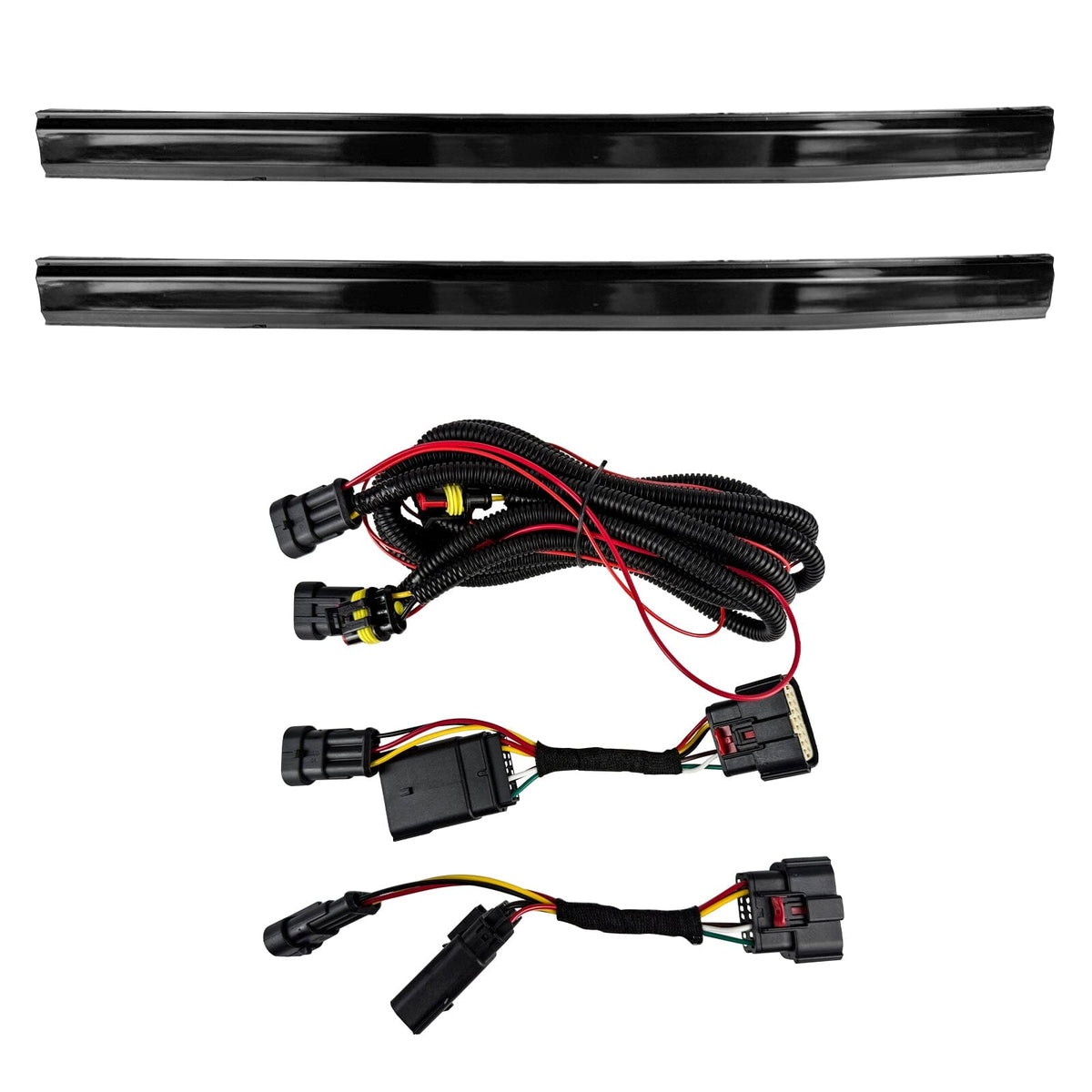 Smoked LED Amber Lights w/ Sequential Turn Signal For 2024+ Ford F-150 Lariat | Amoffroad