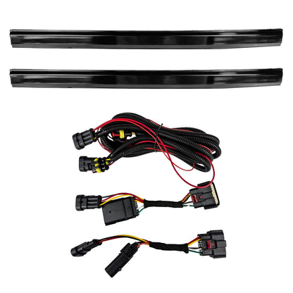 Smoked LED Amber Lights w/ Sequential Turn Signal For 2024+ Ford F-150 Lariat | Amoffroad
