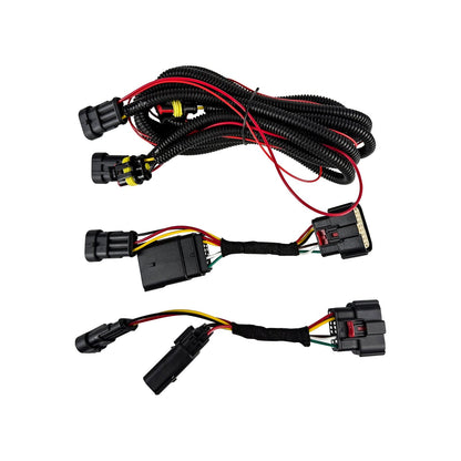 Smoked LED Amber Lights w/ Sequential Turn Signal For 2024+ Ford F-150 Lariat | Amoffroad
