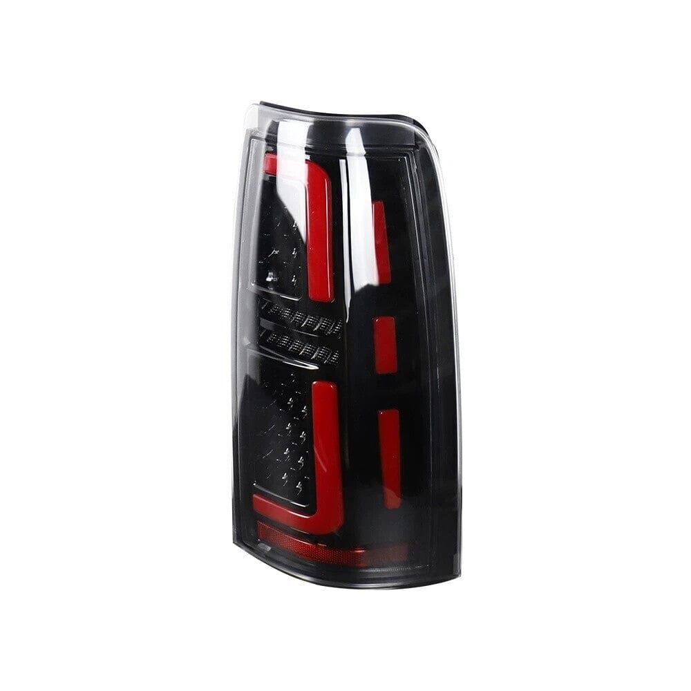 Smoked LED Tail Lights-Clear Lens for 99-06 Chevy Silverado & 99- 02 GMC Sierra 1500 2500 3500(DOT Approved) | Amoffroad