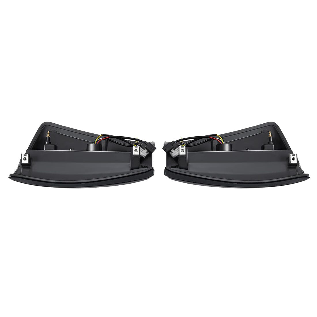 Spec-D Tuning Smoke LED Tail Lights For 2016-2022 Toyota Tacoma - Left & Right Assemblies With Chrome Housing, DOT/SAE Certified