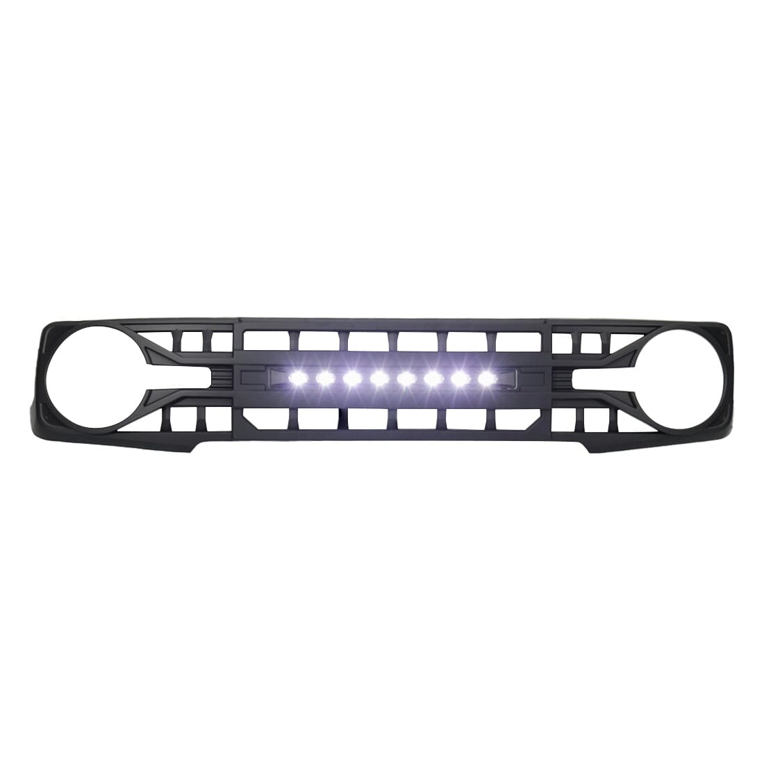 Tomahawk Grille W/ Off-Road Lights-Matte Black For 2021-2023 Ford Bronco| Amoffroad